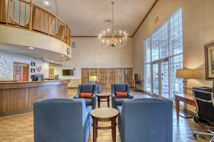 Lobby sitting area