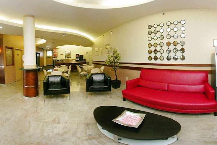 Lobby sitting area