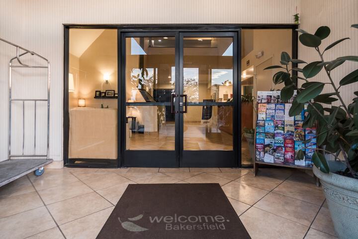 Interior entrance