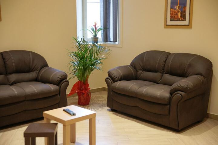 Lobby sitting area