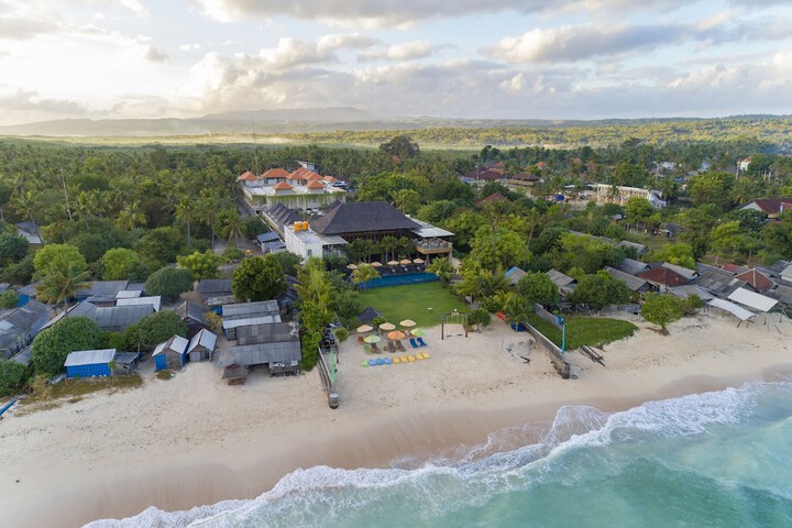 Exterior of d’Nusa Beach Club and Resort