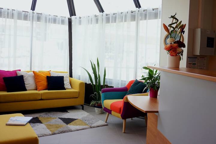 Lobby sitting area