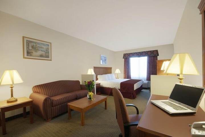 1 King Bed Work Desk Microwave and Refrigerator Full Breakfast (5 of 8)