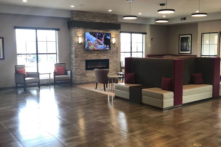 Lobby sitting area