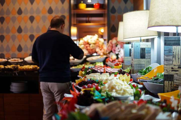 Breakfast buffet