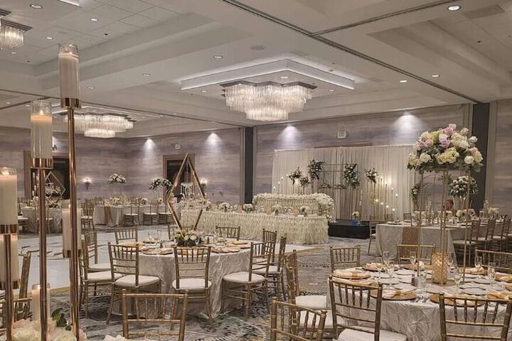 Indoor wedding