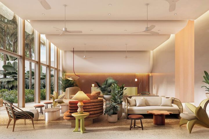 Lobby lounge