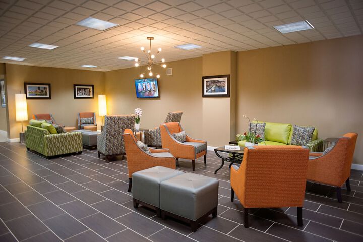 Lobby sitting area
