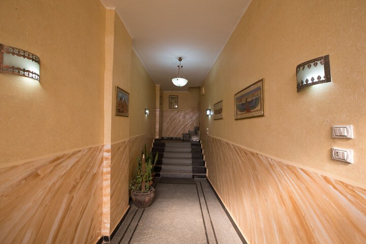 Interior entrance
