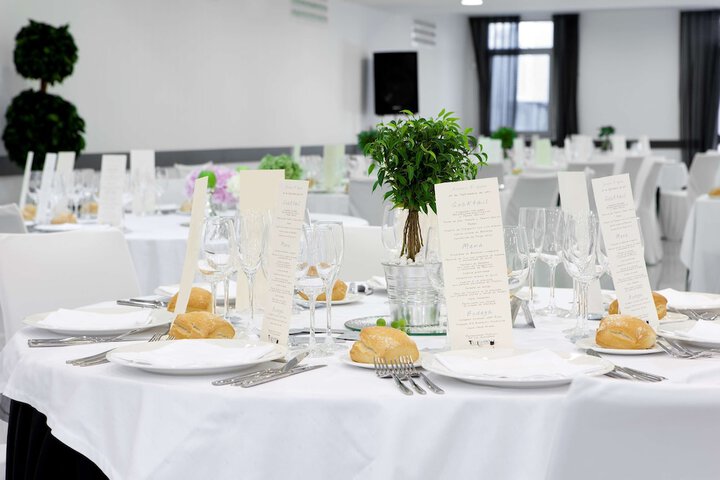 Indoor wedding