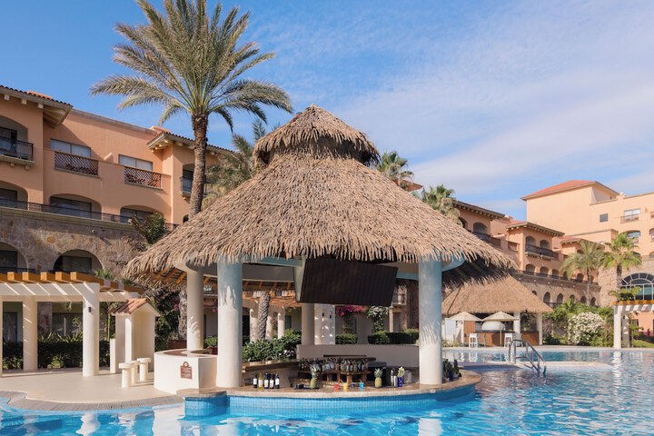 Swim-up bar