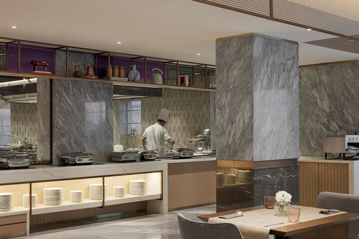 Breakfast area