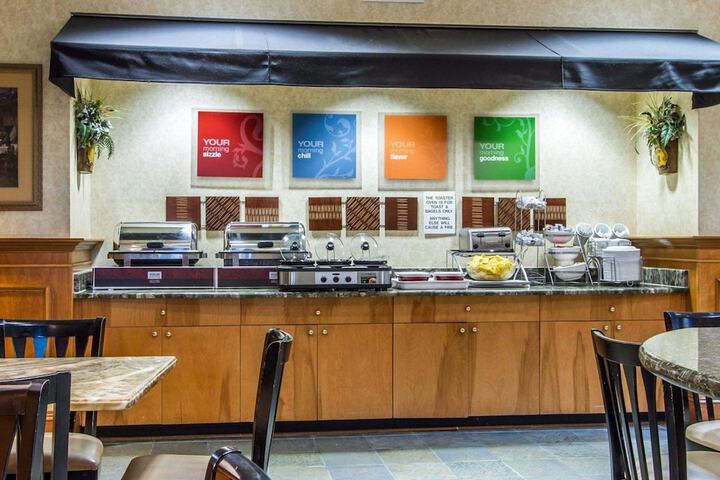 Breakfast area