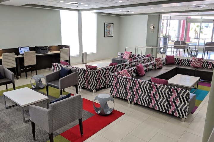 Lobby sitting area