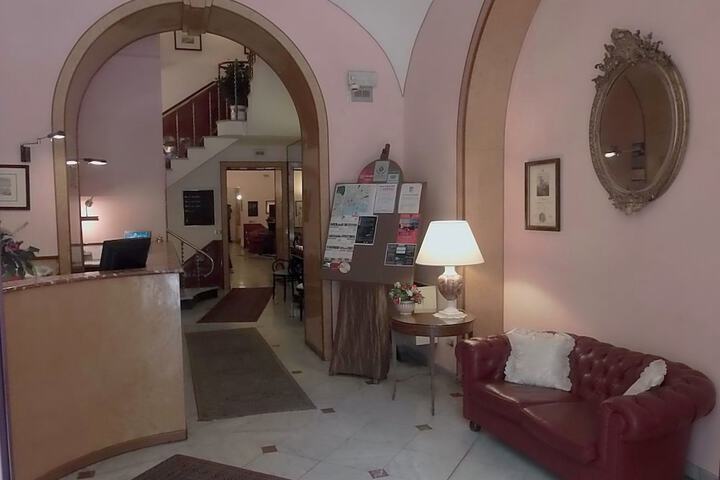 Interior entrance