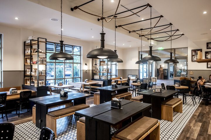 Breakfast area