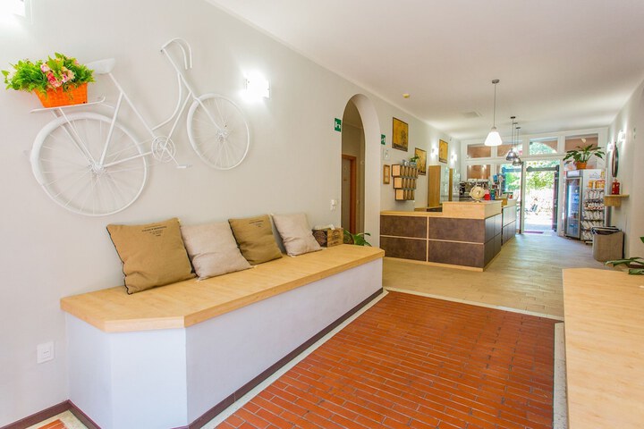 Interior entrance