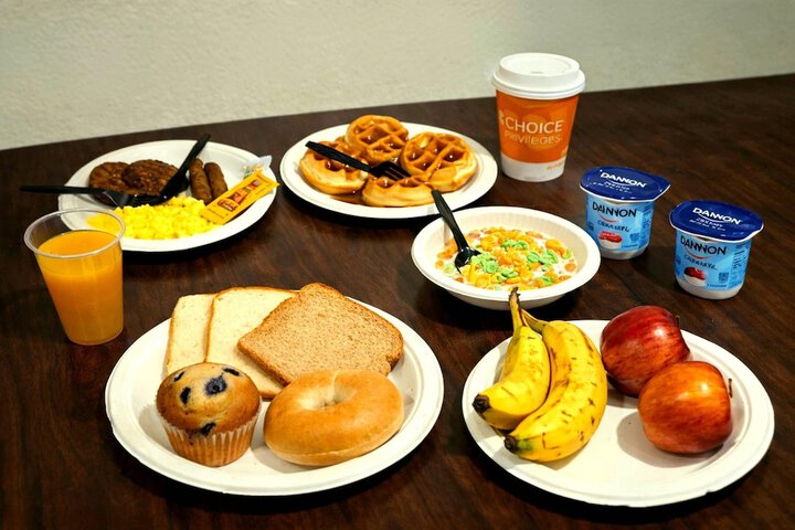 Breakfast area