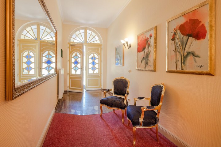 Interior entrance