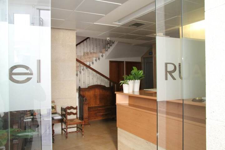 Interior entrance