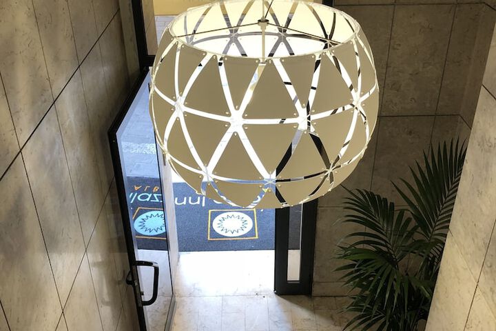Interior entrance