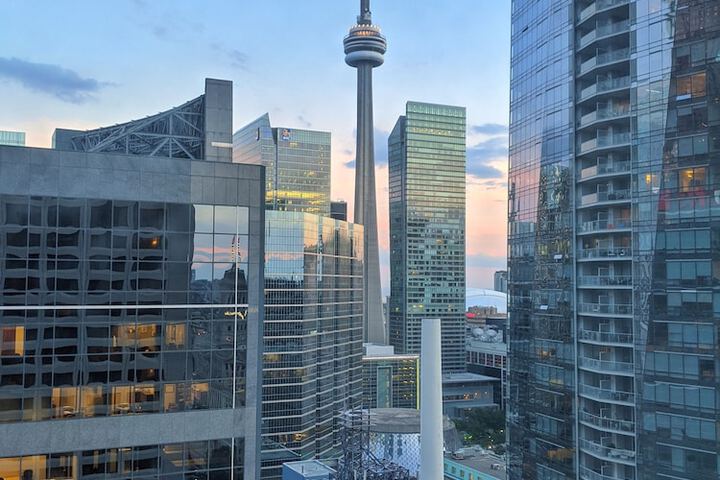 City view from property