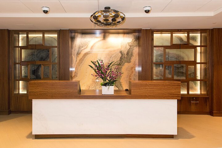Spa reception