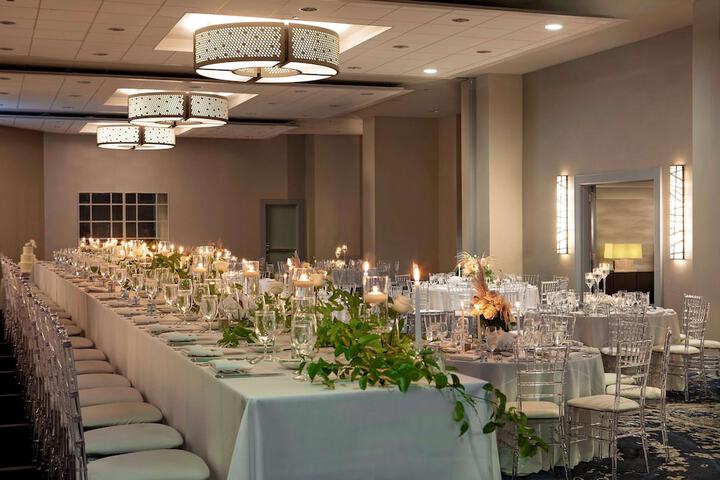 Indoor wedding