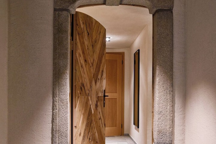 Interior entrance