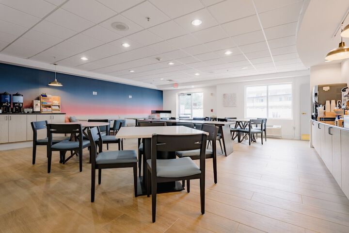 Breakfast area
