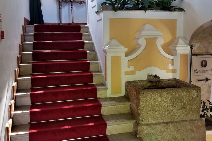 Interior entrance