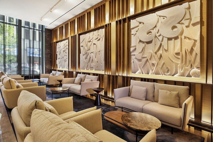 Lobby sitting area