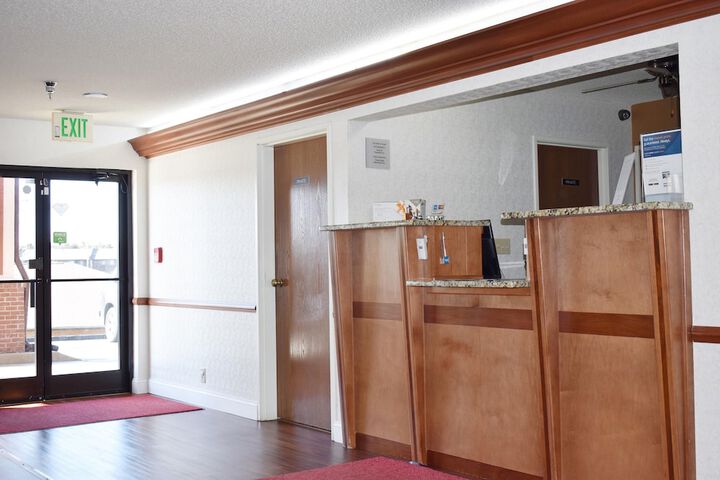 Interior entrance