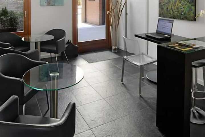 Lobby sitting area