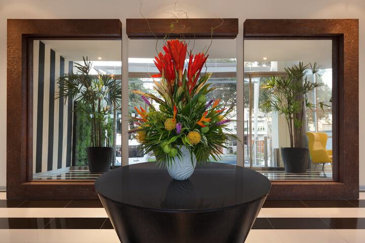 Interior entrance