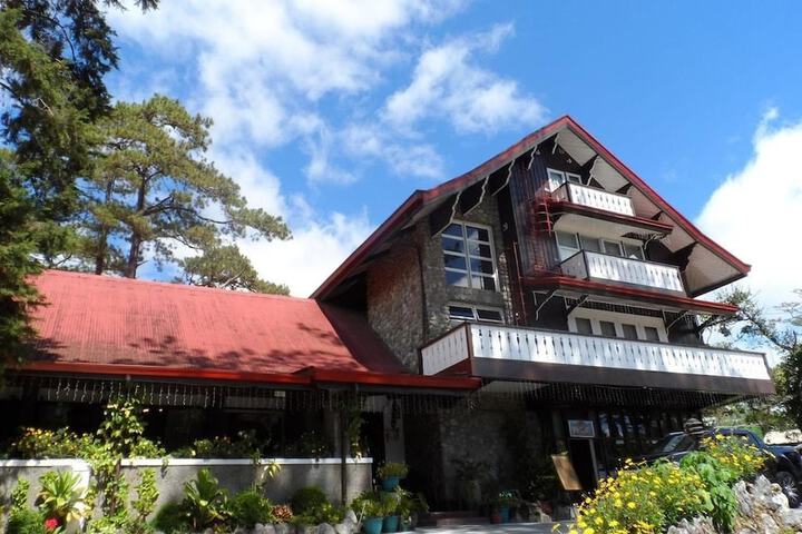 Exterior of Log Cabin Hotel-Baguio