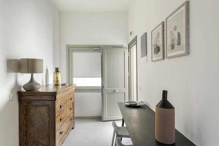 Interior entrance