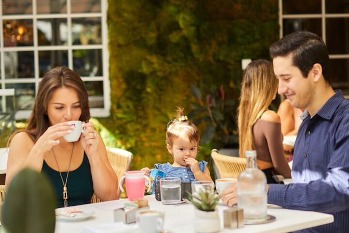 Breakfast area