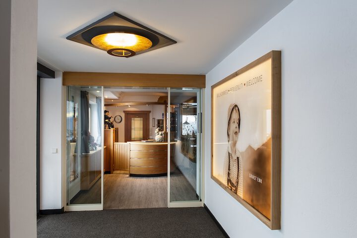 Interior entrance