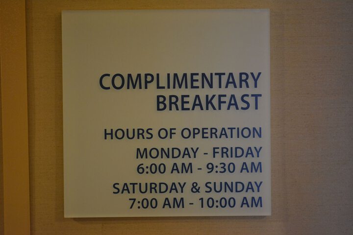 Breakfast area