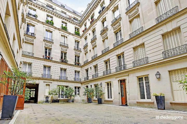 Peaceful Studio - 3 Rooms - Le Marais