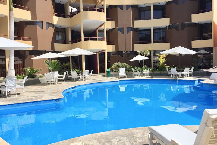 Exterior of Embassy Beach Hotel