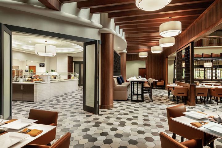 Breakfast area