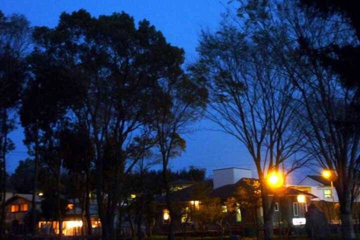 Front of property - evening/night