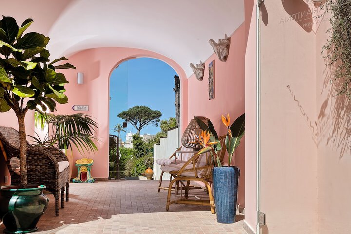 Interior entrance