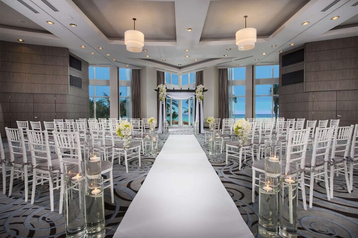 Indoor wedding