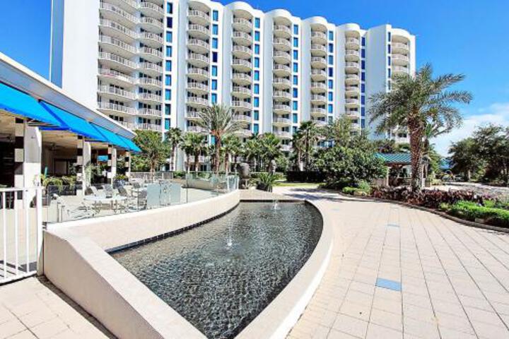 Exterior of Palms Resort 1808 by RealJoy Vacations