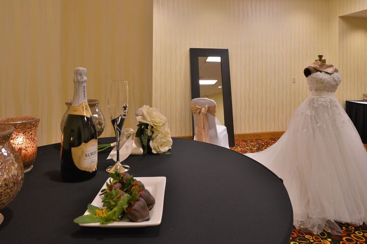 Indoor wedding