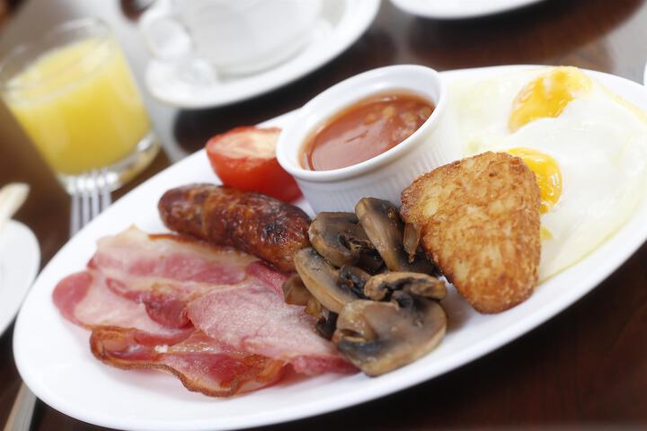 Breakfast area