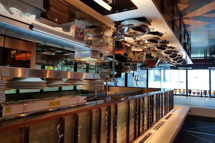 Breakfast area